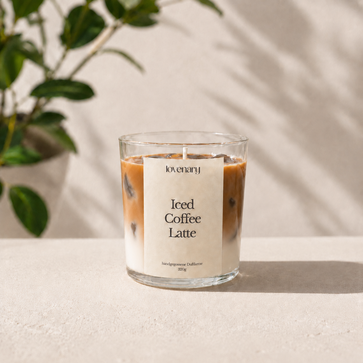 Iced Coffee Latte Kerze
